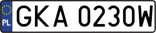 GKA0230W
