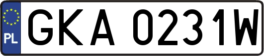 GKA0231W
