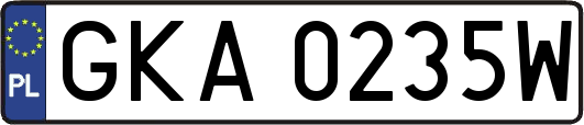 GKA0235W