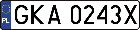 GKA0243X