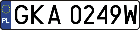 GKA0249W