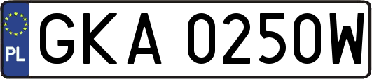 GKA0250W