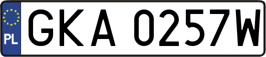 GKA0257W