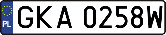 GKA0258W