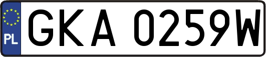 GKA0259W