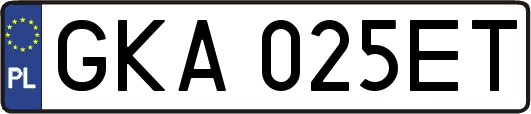 GKA025ET