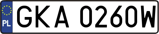GKA0260W