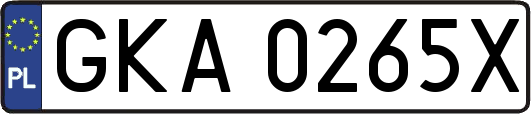 GKA0265X