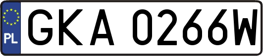GKA0266W