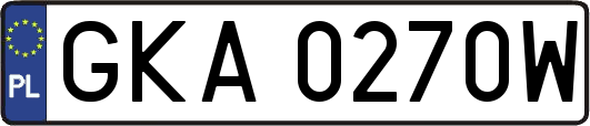 GKA0270W