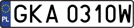 GKA0310W