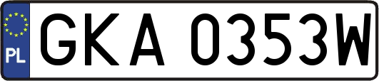 GKA0353W
