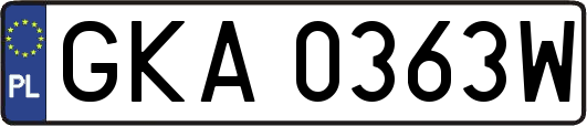 GKA0363W