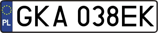 GKA038EK