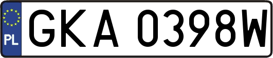 GKA0398W