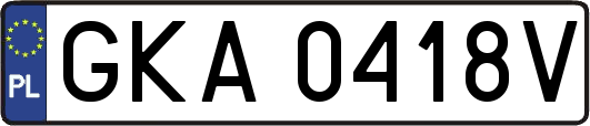 GKA0418V