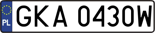 GKA0430W