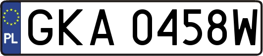 GKA0458W