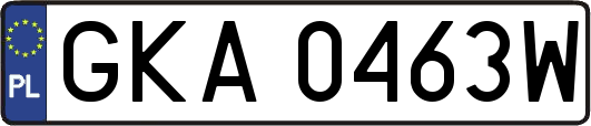 GKA0463W