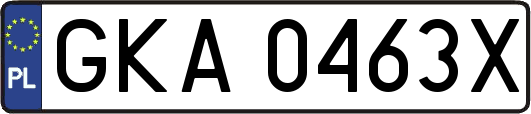 GKA0463X