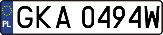 GKA0494W