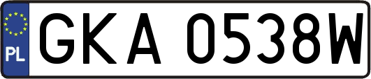 GKA0538W