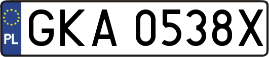 GKA0538X