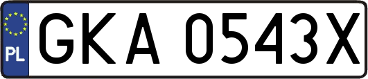 GKA0543X