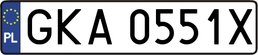 GKA0551X