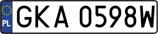 GKA0598W