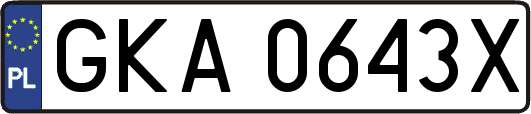 GKA0643X