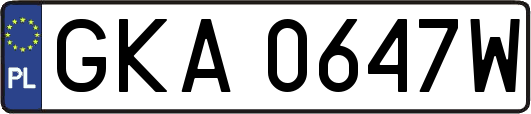 GKA0647W
