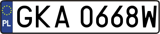 GKA0668W