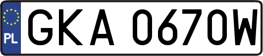 GKA0670W