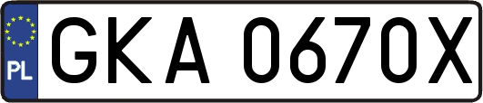 GKA0670X