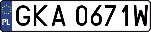 GKA0671W