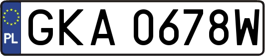 GKA0678W