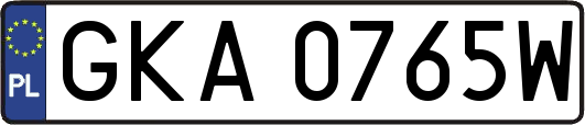 GKA0765W