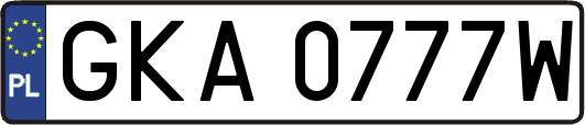 GKA0777W