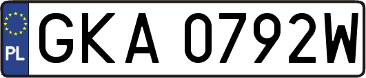 GKA0792W