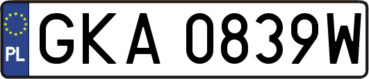 GKA0839W