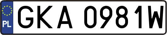 GKA0981W