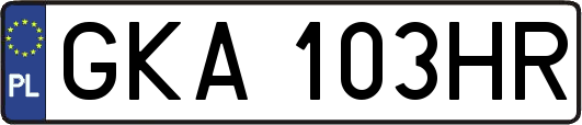 GKA103HR