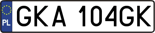 GKA104GK