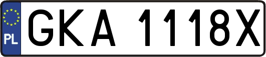 GKA1118X
