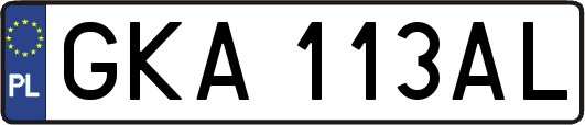 GKA113AL