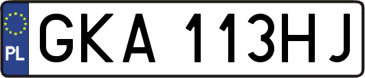GKA113HJ