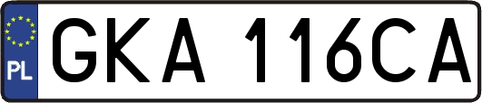 GKA116CA
