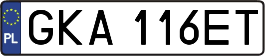 GKA116ET