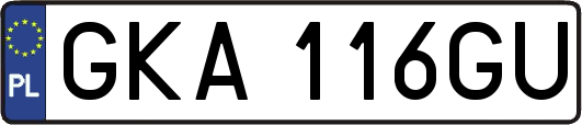 GKA116GU